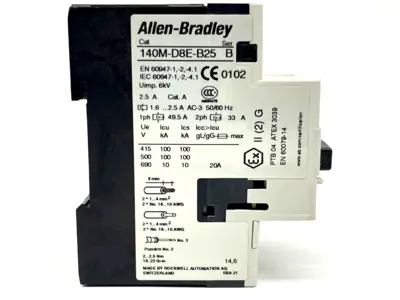 Used Allen-Bradley 140M-D8E-B25 Circuit Breakers Michigan US | Maverick Industrial Sales #1487180