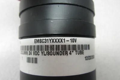 NEW ELECTRO-MATIC PRODUCTS EMSC31YXXXX1-10V SIGNAL COLUM SOUNDER EMXC31YXXXX10V
