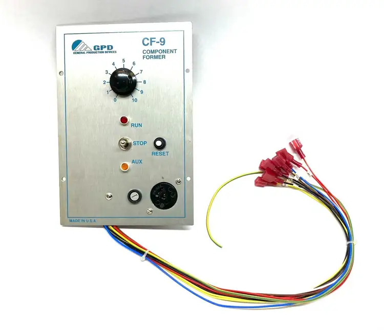 Used GENERAL PRODUCTION DEVICES COMPONENT FORMER CONTROL PANEL FACE Electrical Panels | Maverick Industrial Sales #1121404