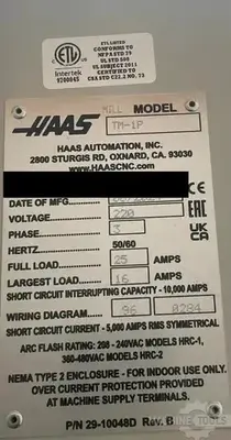 Used 2024 HAAS TM-1P Vertical Machining Centers Arizona US | KD Machinery #1418344