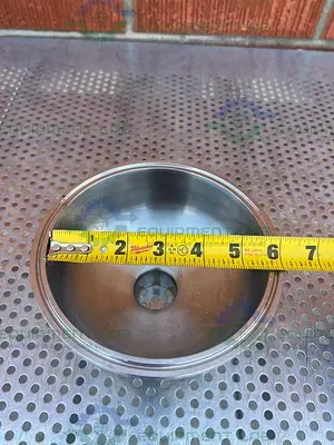 USED GLACIER TANKS B3115MP-G600-150 BOWL REDUCER 1 1/2" TO 6" SANITARY FITTINGS
