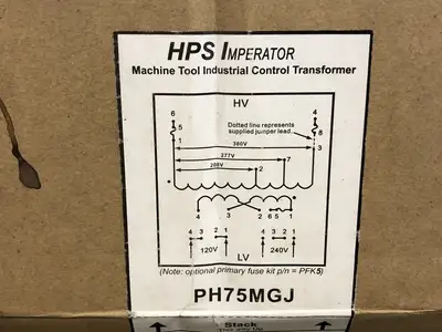 NEW HAMMOND POWER SOLUTIONS INC. PH75MGJ