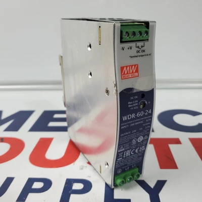 Used MEAN WELL WDR-60-24 Misc Electrical & Power Parts California US | American Industrial Supply Co. #1556673