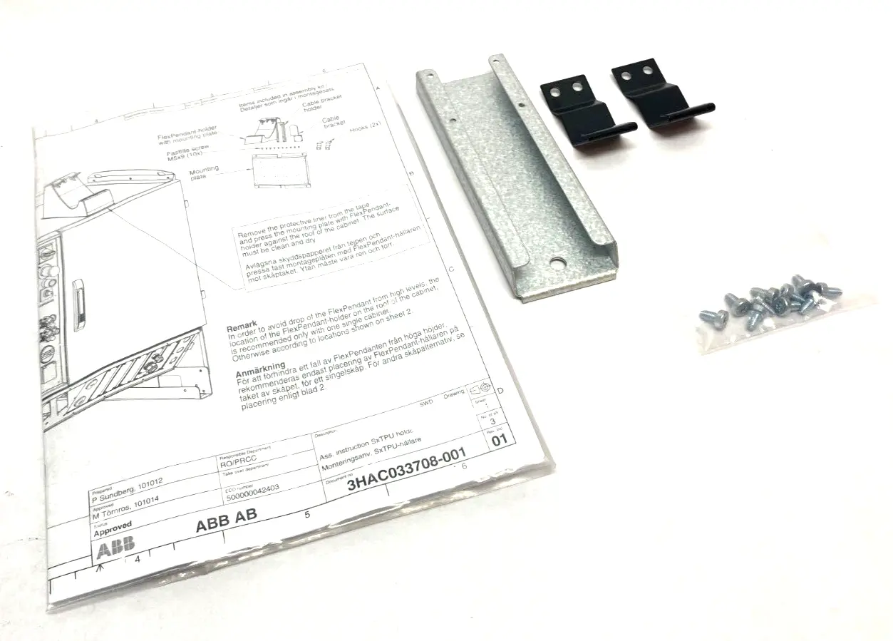 New | in-Stock ABB Cable Holding Bracket for Robot Cables and Controller Robot Parts Michigan US | Maverick Industrial Sales #1460810