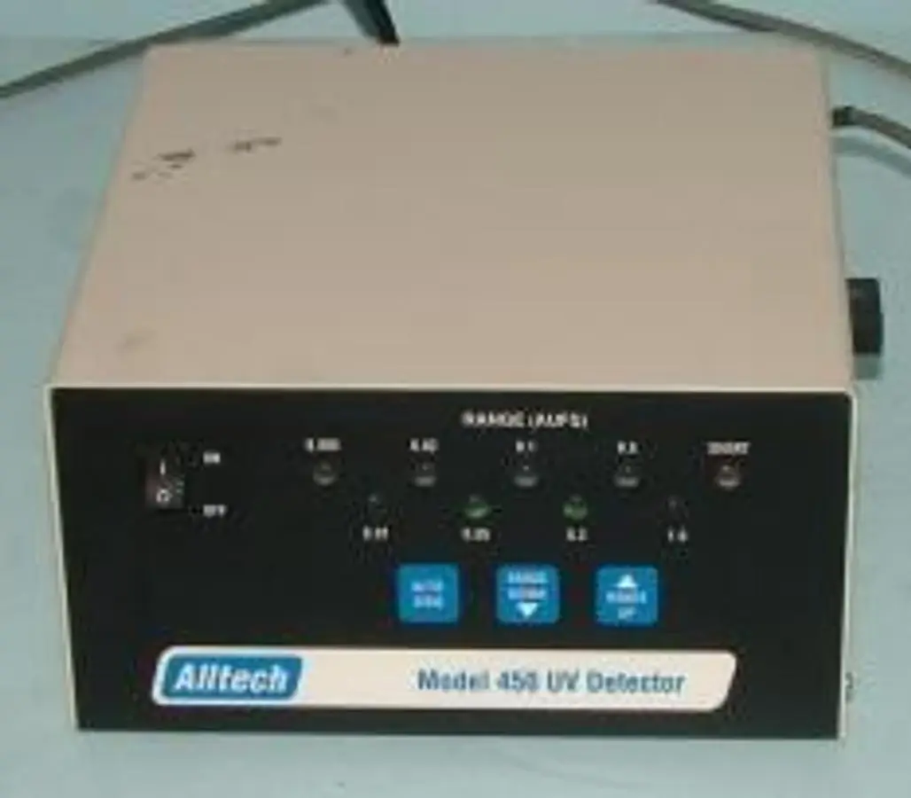 QTY. 1. ALLTECH MODEL: 450 UV DETECTOR (RANGE AUFS...