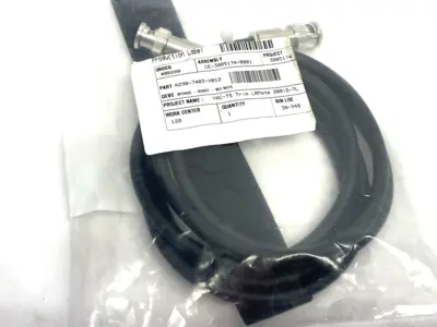 NEW FANUC COAXIAL CABLE ASSEMBLY W/ ROBOT SPONGE KIT