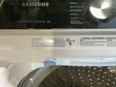 Used SAMSUNG WA52DG5530AW Washers Michigan US | Miedema Asset Management Group #1322007