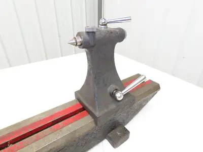 Bench Center Inspection Eccentricity Runout Tool 11-3/4" Swing 25-1/4" Bed