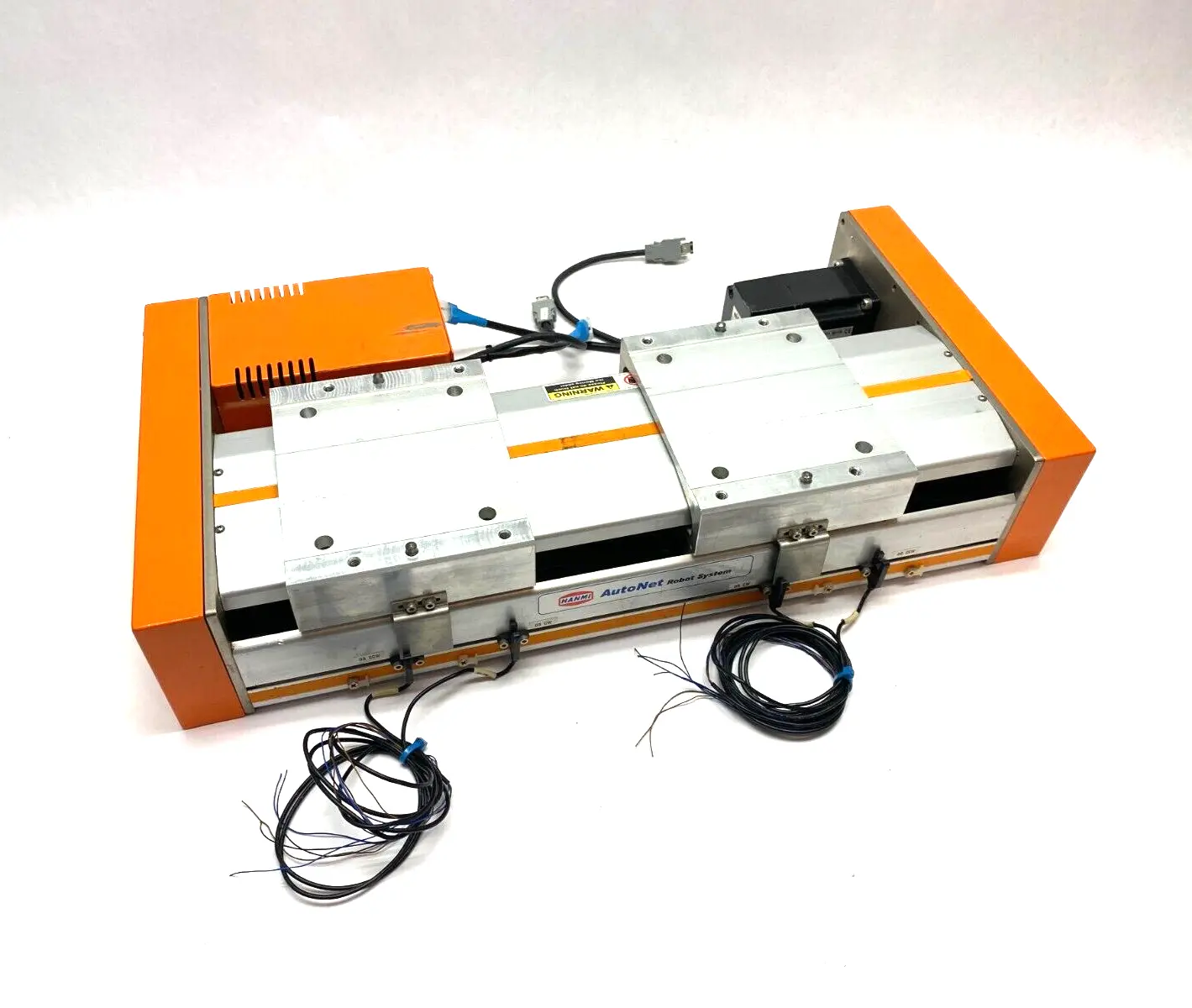 USED HANMI AUTONET DUAL-SLIDE LINEAR ROBOT ACTUATION SLIDE SYSTEM