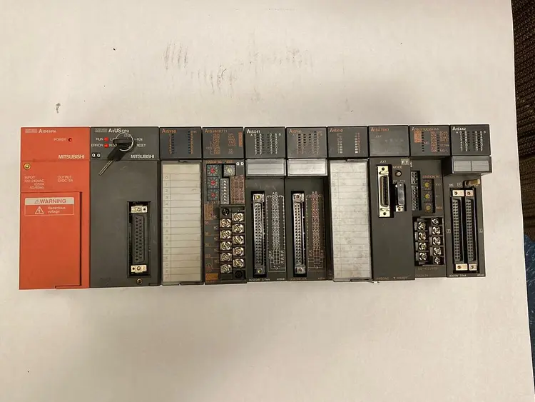 Used MITSUBISHI A1S61PN/A2USCPU/A1SY50/A1SJ61BT11/A1SX41 /A1SY41/A1SY10/A1SD75M1 Industrial Controls | Surplus Asset Holdings #1220718