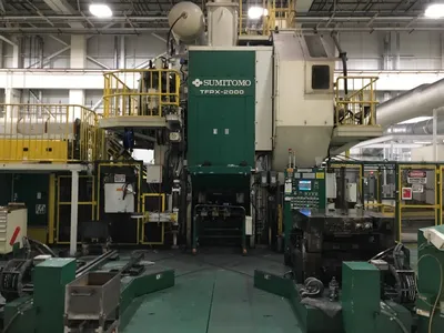 2000 Ton Sumitomo Hot Forging Press