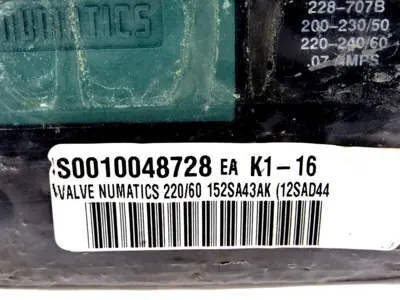 NEW NUMATICS 153SA43AK000040 152SA43AK SOLENOID VALVE 152SA43AK