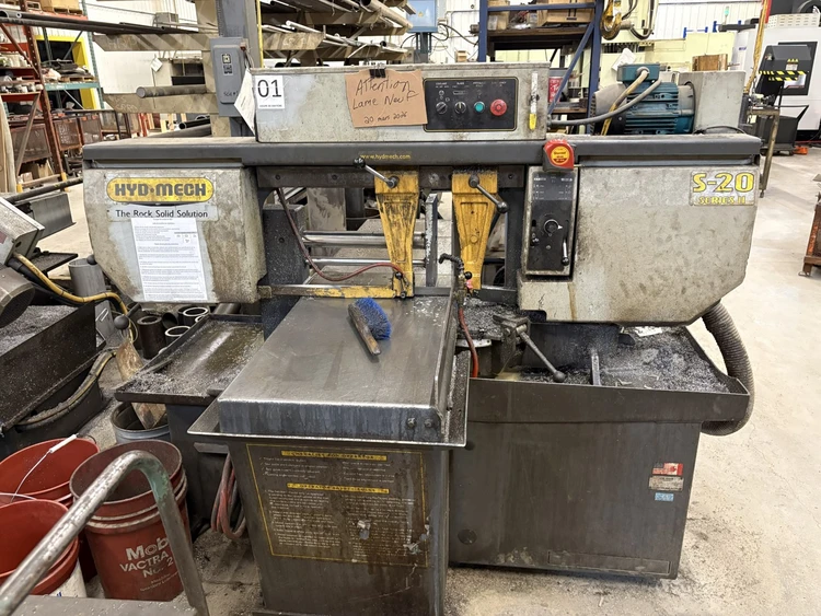 Used 2006 HYDMECH S20 Horizontal Band Saws CA | MACHINERY INC. #1314700