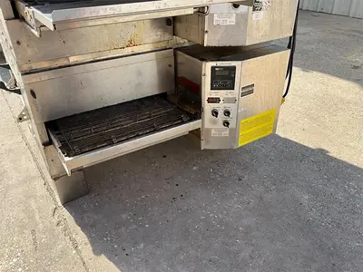 USED MIDDLEBY MARSHALL GAS TRIPLE DECK CONVEYOR OVENS PS536GS