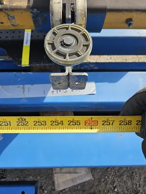 USED GORBEL 1 TON FREESTANDING CRANE