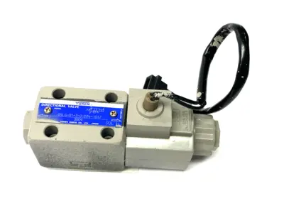 USED YUKEN SOLENOID DIRECTIONAL CONTROL VALVE 3-POSITION