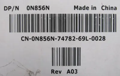 NEW DELL 0N856N FUSER CN-0N856N-74782-69L-0028