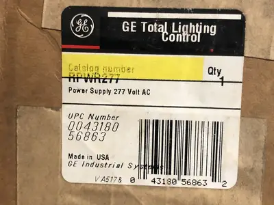 USED GENERAL ELECTRIC RPWR277