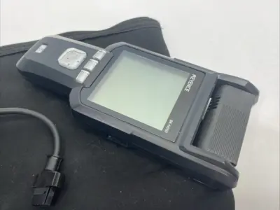 Used KEYENCE Electrostatic Sensor Main Unit w/ Ionizing Monitor Unit Sensors Michigan US | Maverick Industrial Sales #1390652