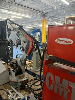 2008 YASKAWA MOTOMAN HP 20 Welding Robot with External Axis for Aluminum Welding | ACES Robotics Ltd (4)