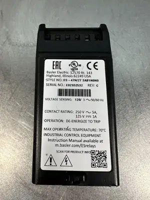 Basler Electric ES-47N 3FB1N0N0 Phase Balance RELAY (BIN-1.1)