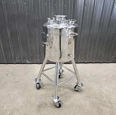 Used 20 Gallon Tank (Vessel), 316L Stainless Steel, Full Vacuum
