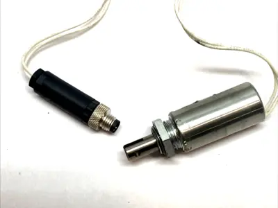 USED LEDEX STA TUBULAR PULL SOLENOID 12VDC 7W 3/4" X 1-1/2"