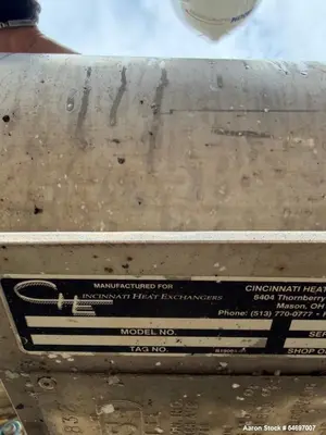 Used _UNKNOWN_ _UNKNOWN_ Heat Exchangers Illinois US | Aaron Equipment #1518766