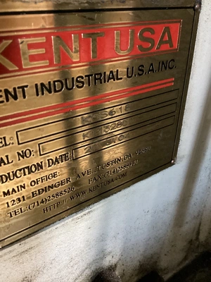 Used KENT KGS-618 Reciprocating Surface Grinders Michigan US | iGAM Industrial Marketplace #1494116