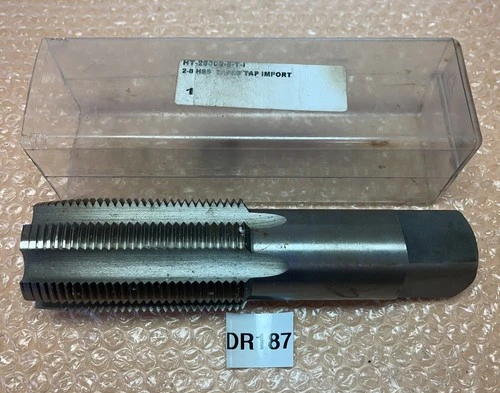 NEW- 2”-8 HSS Taper Tap Import 1-1/4” Bit || Fast Shipped 🇺🇸 30 Day Warranty