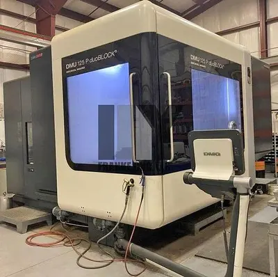 Used 2015 DMG MORI DECKEL MAHO DMU 125P DUOBLOCK Vertical Machining Centers (5-Axis or More) | FRANKE CNC, LLC #1382283