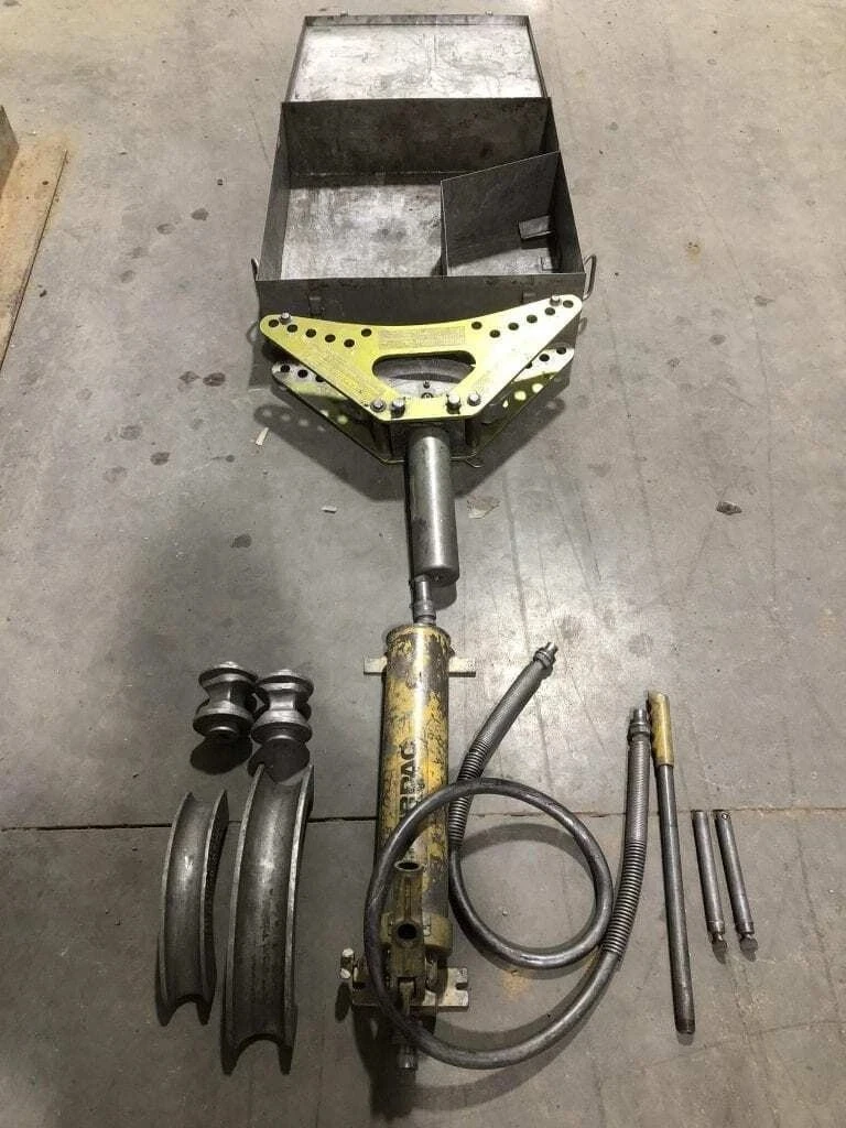 Greenlee 880-M2 1-1/2″ Hydraulic Pipe Bender w/ Enerpac Hydraulic Pump 10,000PSI