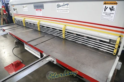 Used ACCURSHEAR 613510 Power Squaring Shears (Gauge) California US | Sterling Machinery Exchange #1466068