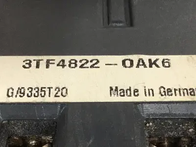 USED SIEMENS 3TF4822-OAK6