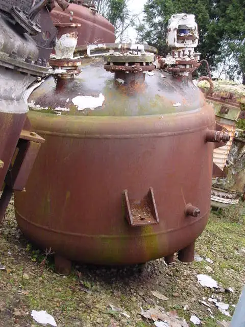 900 L Pfaudler Glass Lined Reactor