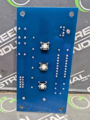 Intek 01011-4 RV950 RheoVac Keypad PCB Assembly Used