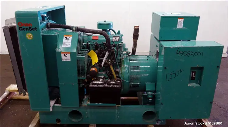 Used CUMMINS/ONAN 35SJB Diesel Generators Illinois US | Aaron Equipment #85022