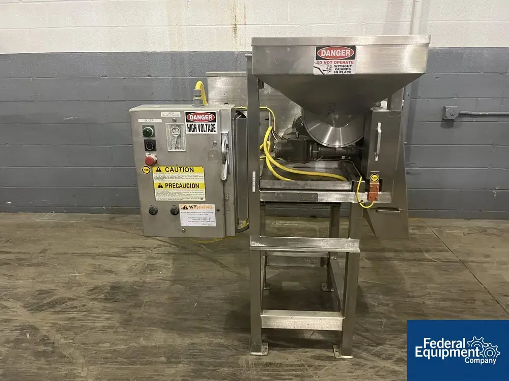 USED URSCHEL Urschel Centrifugal Slicer, Model S-A, S/S, 3 HP