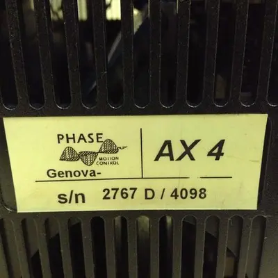 USED PHASE MOTION CONTROL AX4 AX-4