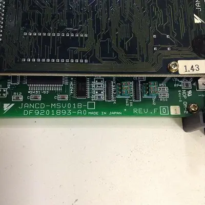 USED YASKAWA JANCD-MSV01B REV F01