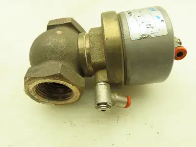 Valvaut Effepi Z200306E Pneumatic Air Controlled Globe Valve 1" NPT DE Bronze