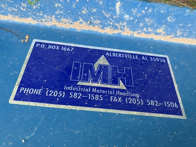 55' L x 24" W x 32" H, Belt Conveyor,  Industrial Material Handling #4257