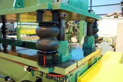 80 Ton x 2″ ASC 4-Post Flying Cut Off Press