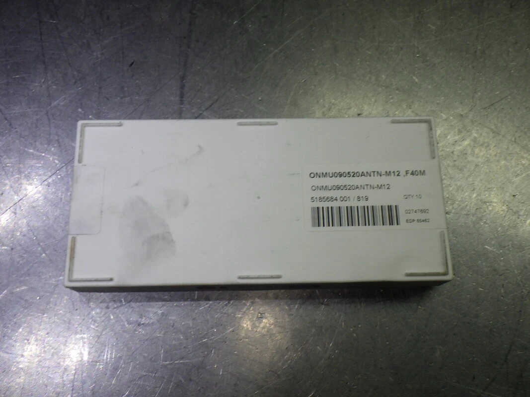 SECO Carbide Milling Inserts QTY10 ONMU090520ANTN-M12 F40M (LOC1288B)