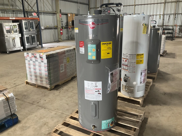 Used RHEEM ELECTRIC Water Heaters Michigan US | Miedema Asset Management Group #1183366