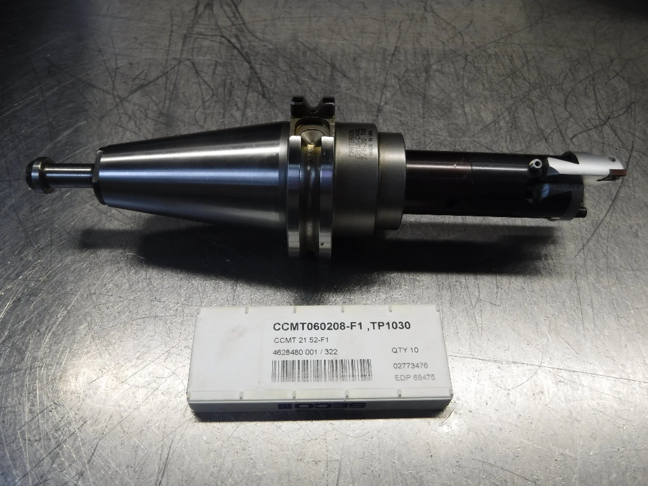 Criterion Rough Boring Head w/ CAT40 CRI-TWIN-100BD (LOC1246A)
