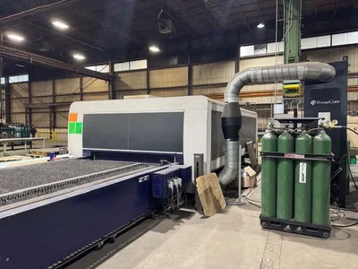USED 2013 BYSTRONIC BYSPRINT 4020 FIBER LASER