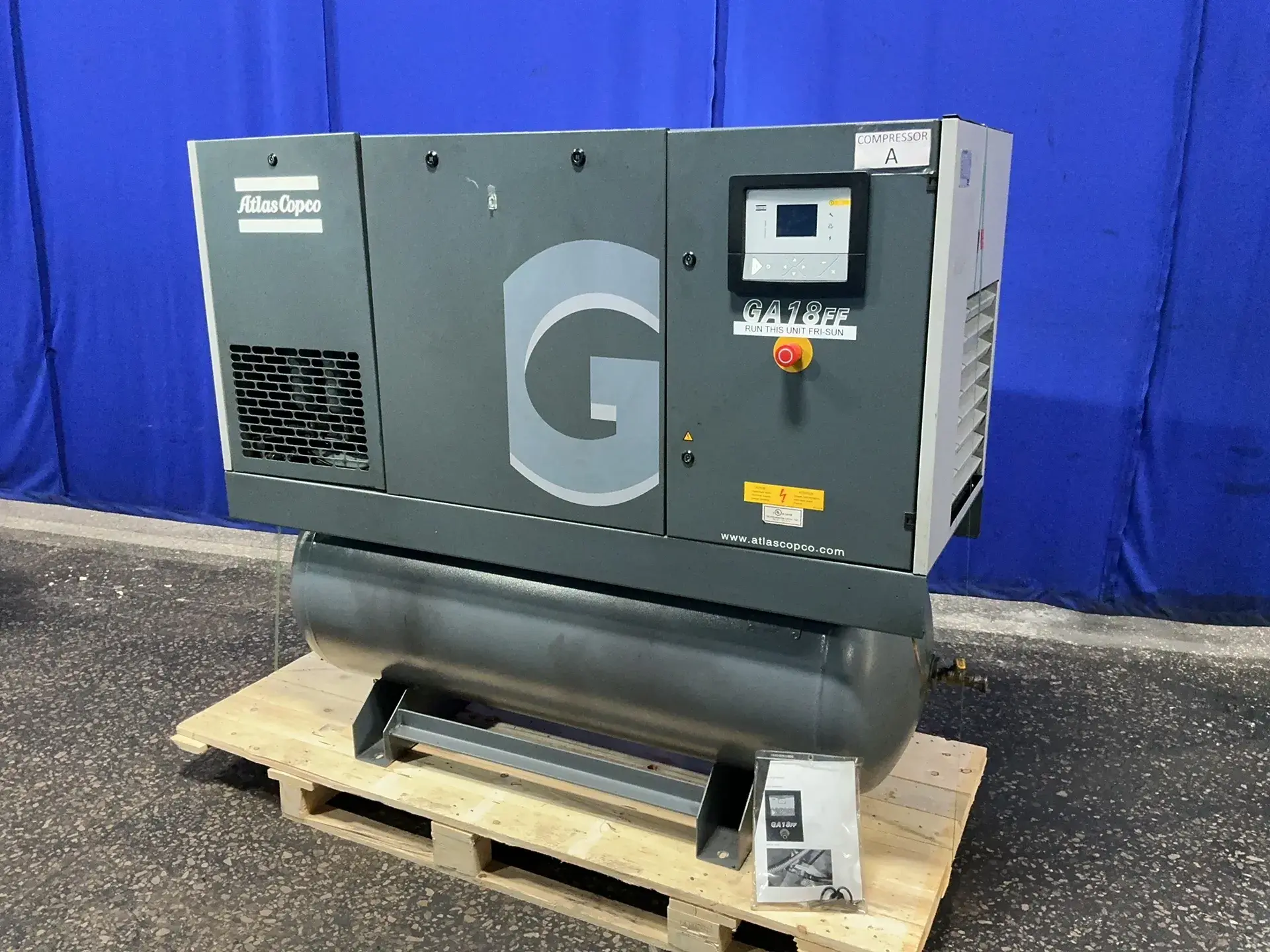 Used 2011 ATLAS COPCO GA18FF A 125 FM Miscellaneous MRO Ohio US | HGR 24 #1300801