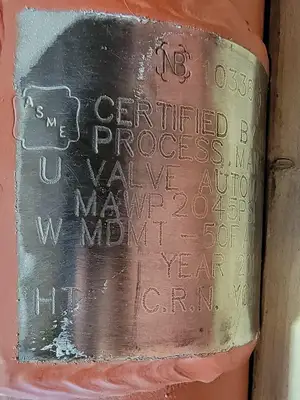 NEW 2014 U VALVE AUTOMATION VAE000-200-03