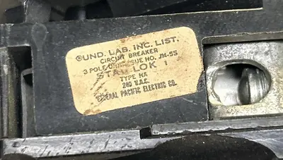 Used FEDERAL PACIFIC NA330 Miscellaneous Equipment (Electrical & Power) | Surplus Asset Holdings #1195091